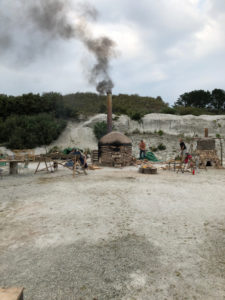 artisanal kiln at the Brickfield site